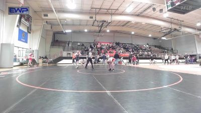 106 lbs Quarterfinal - Dustin Johnson, Sperry High School vs Jacob Collier, Cushing High School