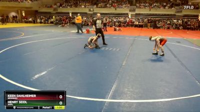 70 lbs 1st Place Match - Henry Seidl, ANML vs Keen Dahlheimer, Brainerd