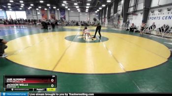 52 lbs Rd# 8- 12:30pm Saturday Final Pool - Jair Almaraz, No Escape W.A. vs Jackson Wells, Scorpions