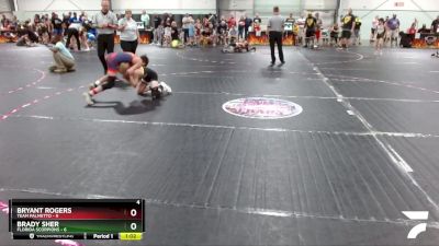 80 lbs Round 1 (6 Team) - Bryant Rogers, Team Palmetto vs Brady Sher, Florida Scorpions