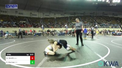 67 lbs Round Of 16 - Hudson Smith, Salina Wrestling Club vs Casin Gurrea, OKC Saints Wrestling