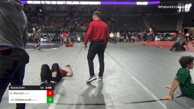 125 lbs Prelims - Eric Barnett, Wisconsin vs Drew Hildebrandt, Central Michigan