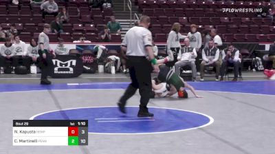 107 lbs Round Of 16 - Nico Kapusta, Hempfield Area vs Colby Martinelli, Pennridge