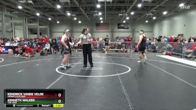 235 lbs Quarterfinal - Kendrick Vande Velde, Ogden`s Outlaws vs Kenneth Walker, The Herd