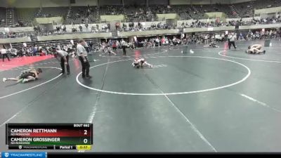 60 lbs Semifinal - Cameron Rettmann, No Nonsense vs Cameron Grossinger, No Nonsense