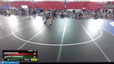 152 lbs Semifinal - Brett Back, WI vs Trenton Dow, WI