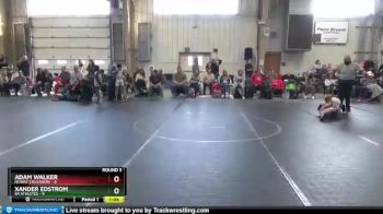 60 lbs Round 3 (8 Team) - Adam Walker, NCWAY Crusaders vs Xander Edstrom, 84 Athletes