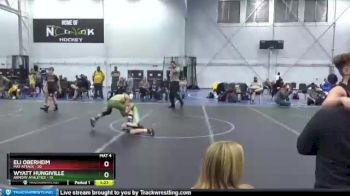 80 lbs Finals (2 Team) - Wyatt Hungiville, Armory Athletics vs Eli Oberheim, Mat Attack