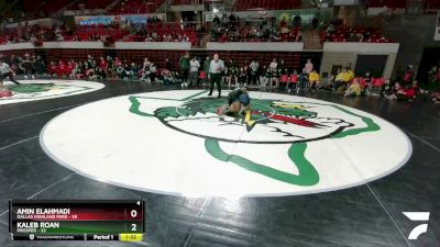 215 lbs Placement (4 Team) - Amin Elahmadi, Dallas Highland Park vs Kaleb Roan, Prosper