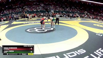 D3-215 lbs Cons. Round 2 - Noah Robinson, Plymouth vs Cass Chiesa, Delta