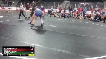 W 144 lbs Round 2 (3 Team) - Elly Janovsky, Indiana vs Camryn Scott, Colorado