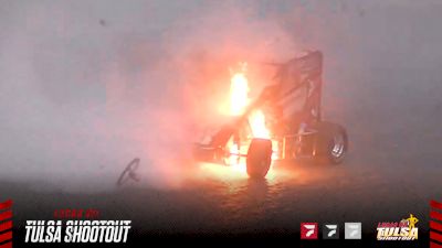 Allard Rains III Up In Flames At The Lucas Oil Tulsa Shootout