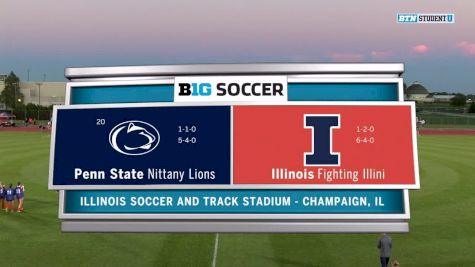 Penn State vs Illinois | Big Ten Womens Soccer