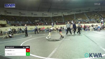 67 lbs Consi Of 8 #1 - Bode Smith, Hinton Takedown Club vs Easton Munro, Cache Wrestling Club