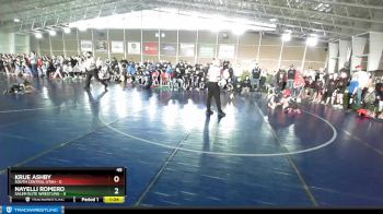 45 lbs Champ Round 1 (16 Team) - Krue Ashby, South Central Utah vs Nayelli Romero, Salem Elite Wrestling