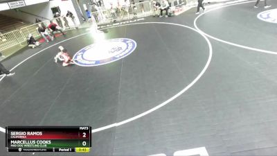 53 lbs Cons. Round 4 - Sergio Ramos, California vs Marcellus Cooks, Mad Dog Wrestling Club