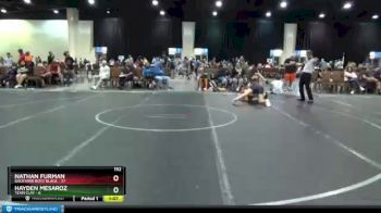 152 lbs Round 3 (8 Team) - Nathan Furman, Backyard Boyz Black vs Hayden Mesaroz, Team Clay