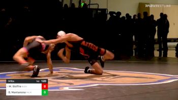 141 lbs Final - Michael Gioffre, Buchanan vs Beau Mantanona, Palm Desert