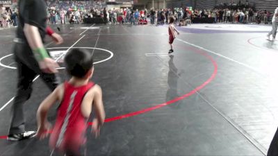 36-37 lbs Quarterfinal - Wyatt Markey, White River Hornets Wrestling Club vs Luis Almaguer, Victory Wrestling-Central WA