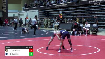 125 lbs 5th Place - Charlie Farmer, Army vs Gary Steen, Penn State