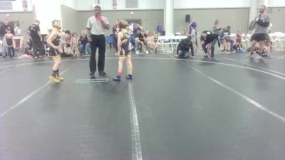 60 lbs Round 1 - Garrett Raley, Unattached vs Graham LeNoir, Midlothian Miners Wrestling Club