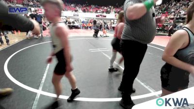 Semifinal - Kase Karriman, Grove Takedown Club vs Blazyn Welch, Claremore Wrestling Club