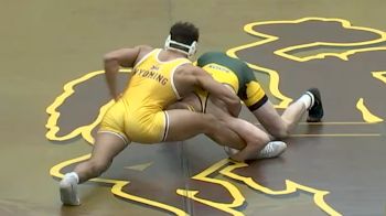 197 lbs - Stephen Buchanan, Wyoming vs Owen Pentz, NDSU