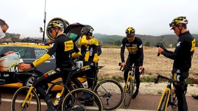 Chasing Wout Van Aert, Primoz Roglic At Team Jumbo Visma's 2022 Preseason Training Camp