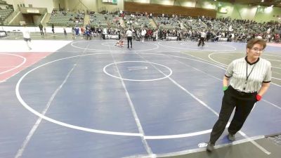 55 lbs Quarterfinal - Joshua Tena JR, Cornerstone MC vs Sage Bernstein, Orland WC