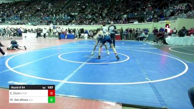 110 lbs Round Of 64 - Chance Dunn, Kingfisher YellowJackets vs Marcus DeLaRosa, Altus JH