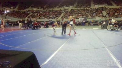 D4-120 lbs 5th Place Match - Ashton Penrod, Page vs Cauy Curley, Ganado