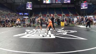 120 lbs Cons 64 #2 - Brennan O'Donnell, Illinois vs Taylen Nix, Louisiana