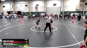 82-90 lbs Champ. Round 1 - Braylee Kring, FoxFit vs Brinlie Bazer, Nebraska Wrestling Academy