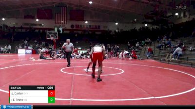 152 lbs Cons. Semi - Evan Trent, Western Boone vs Jeamel Carter, Connersville