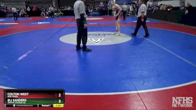 7A 113 lbs Quarterfinal - Eli Sanders, Smiths Station Hs vs Colton West, Bob Jones