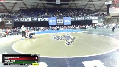 3A 152 lbs Quarterfinal - Dalton Taylor, Cheney vs Yasar Faizi, Kent Meridian