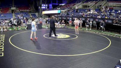 106 lbs Rnd Of 64 - Carson Giannotti, North Carolina vs Konner Blaney, Ohio