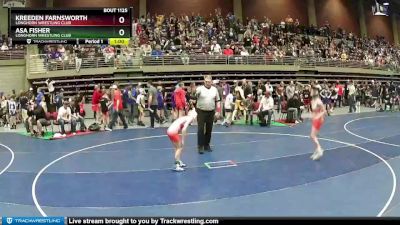 87 lbs Cons. Round 2 - Kreeden Farnsworth, Longhorn Wrestling Club vs Asa Fisher, Longhorn Wrestling Club