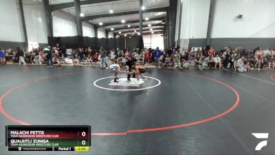 92 lbs Semifinal - Malachi Pettis, Team Aggression Wrestling Club vs Quauhtli Zuniga, Team Aggression Wrestling Club