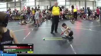 49 lbs Round 2 (6 Team) - Liam King, Missouri Gold vs Isabella Mafnas, American Gladiators-Blue