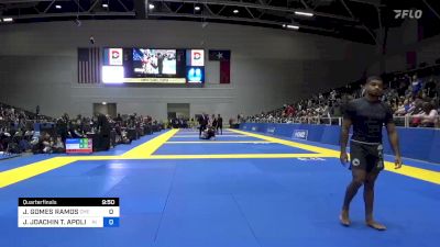 JONATA GOMES RAMOS vs JOHNNY JOACHIN T. APOLINARIO 2022 Pan IBJJF Jiu-Jitsu No-Gi Championship