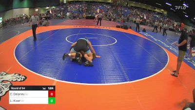 190 lbs Round Of 64 - Conor Delaney, NJ vs Lane Kiser, KY