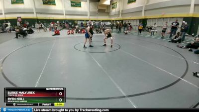 95 lbs Quarterfinal - Burke Malyurek, Touch Of Gold vs Ryen Noll, Beach Buccaneers