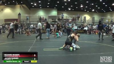 117 lbs Round 3 (6 Team) - Jayden Barnes, Mi Pitbulls vs Richard Rogers, Indiana Outlaws White