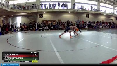 55 lbs Champ. Round 1 - Oliver Smithmeyer, Rise Eilte Club vs Jaxson Moore, Indiana