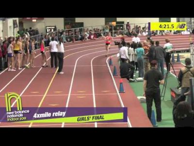 G 4xMile H03 (part 1 Adrenaline Tc-De 20:00.97 * #2 all-time, HS Indoor Nationals 2012)