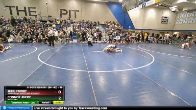 96 lbs Cons. Round 3 - Judd Morby, Sanderson Wrestling Academy vs Connor Avery, Westlake