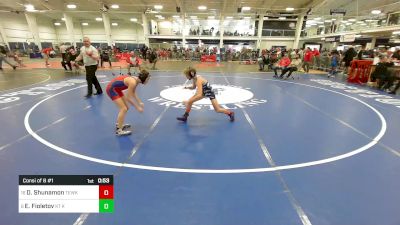 81 lbs Consi Of 8 #1 - David Shunamon, Tewksbury vs Edward Fioletov, KT Kidz