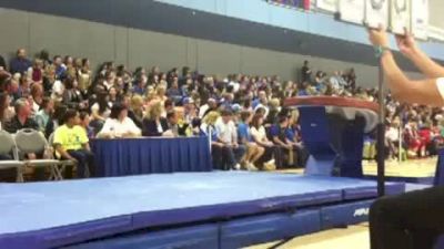 Mattie Larson, UCLA vault - 3/11/12