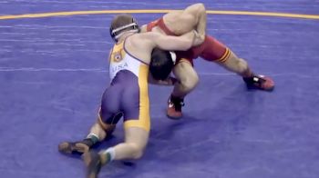 141 lbs - Ian Parker, Iowa State vs Cael Happel, UNI